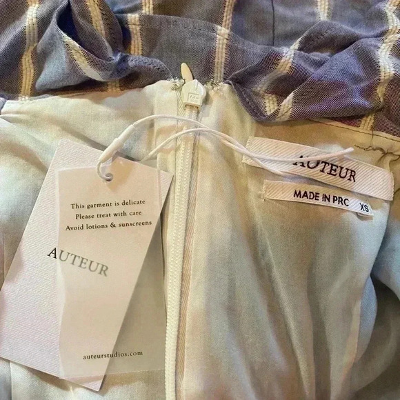 AUTEUR REVOLVE LINDA STRIPE OFF THE SHOULDER DRESS - Picture 9 of 9